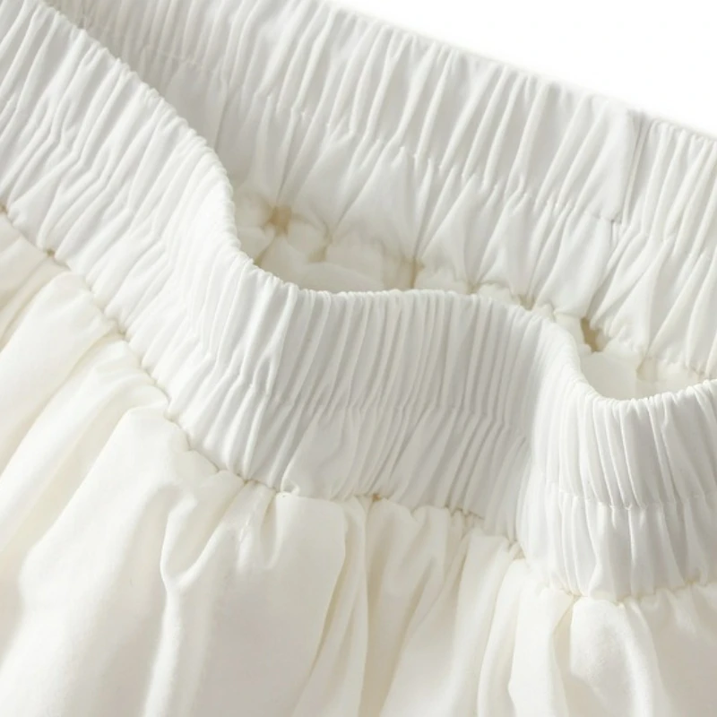 Baljurk Minirokken Dames Kawaii Eetbare Boom Schimmel Esthetische Zomer Eenvoudige Basics Elegante Hoge Taille Meisje Franse Stijl 0507