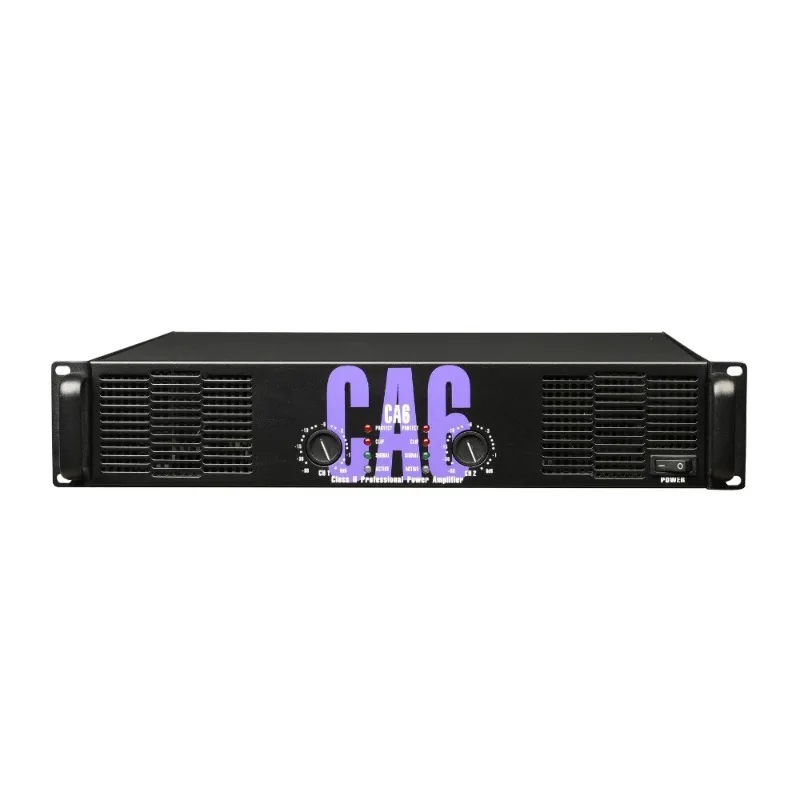 

Усилитель мощности CA6 2-канальный класса H, 1300 Вт, модуль усилителя Crest Audio 1000 Вт для сцены.