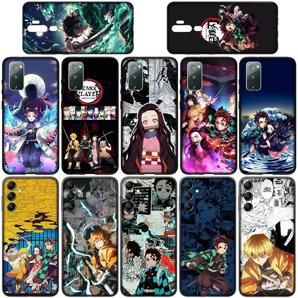 Demon Slayer Kamado Nezuko Tanjiro for Huawei Y7A Y6P Y5P Y6 Y7 Y9 Prime 2018 2019 Y8P Y9A Y8S Y9S P Smart Cover Phone Case