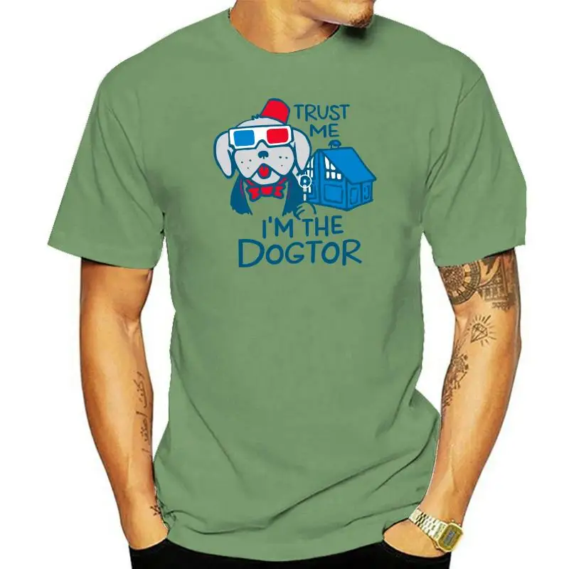 Tops Male Tshirt Women Trust Me Im A Dogtor Vet Veterinarian Gift T Shirt Custom Made Tee Shirts Short Sleeves Cotton