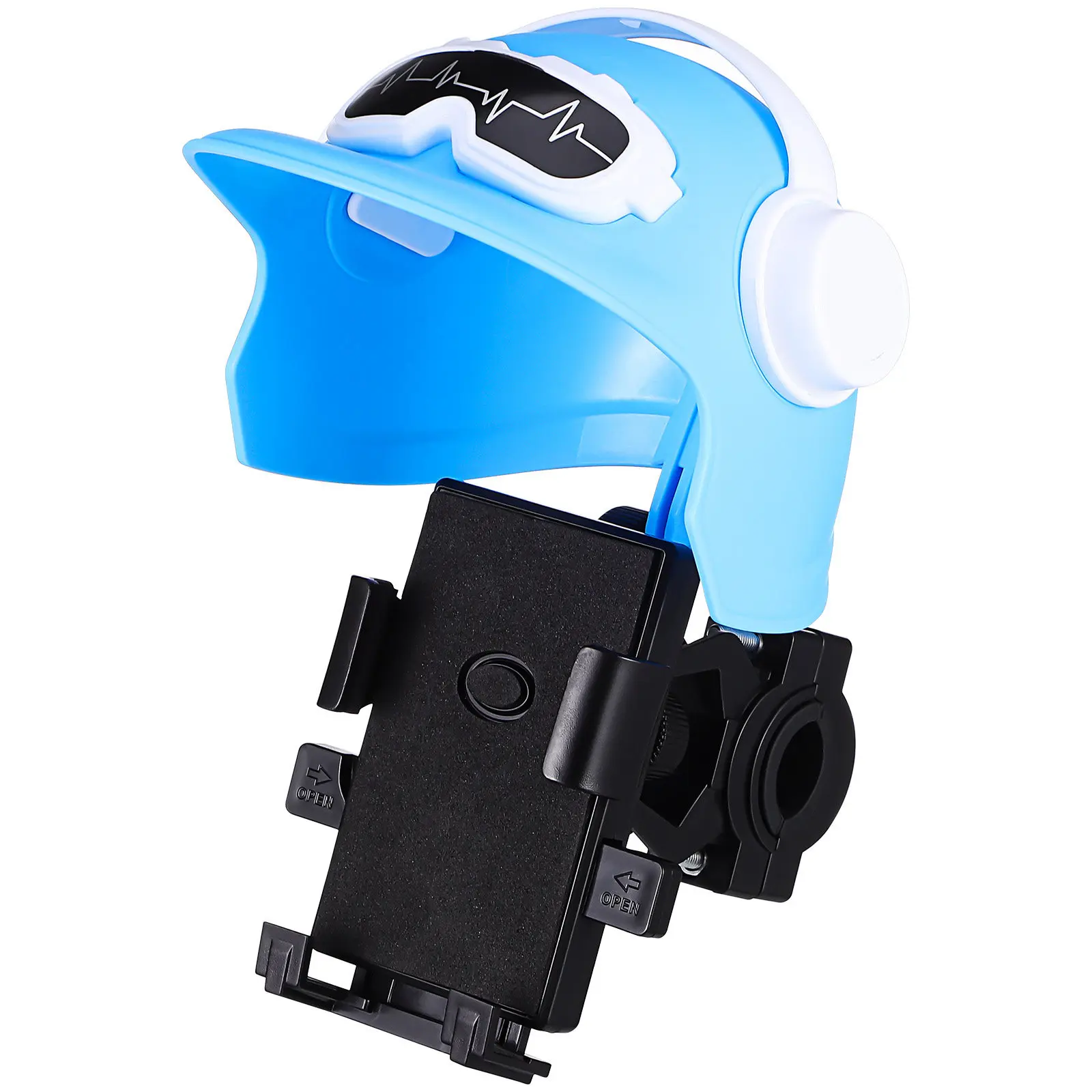 

Bike Holder Motorcycle Mount Sunshade Adjustable Handlebar Clamp Stand For Navigation Riding Waterproof Protection Phone