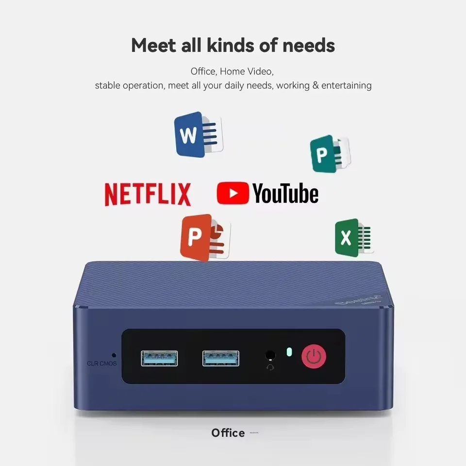 S13 Intel 13a generazione Mini PC N150 N100 N95 Computer host compatto per giochi di intrattenimento domestico per ufficio commerciale