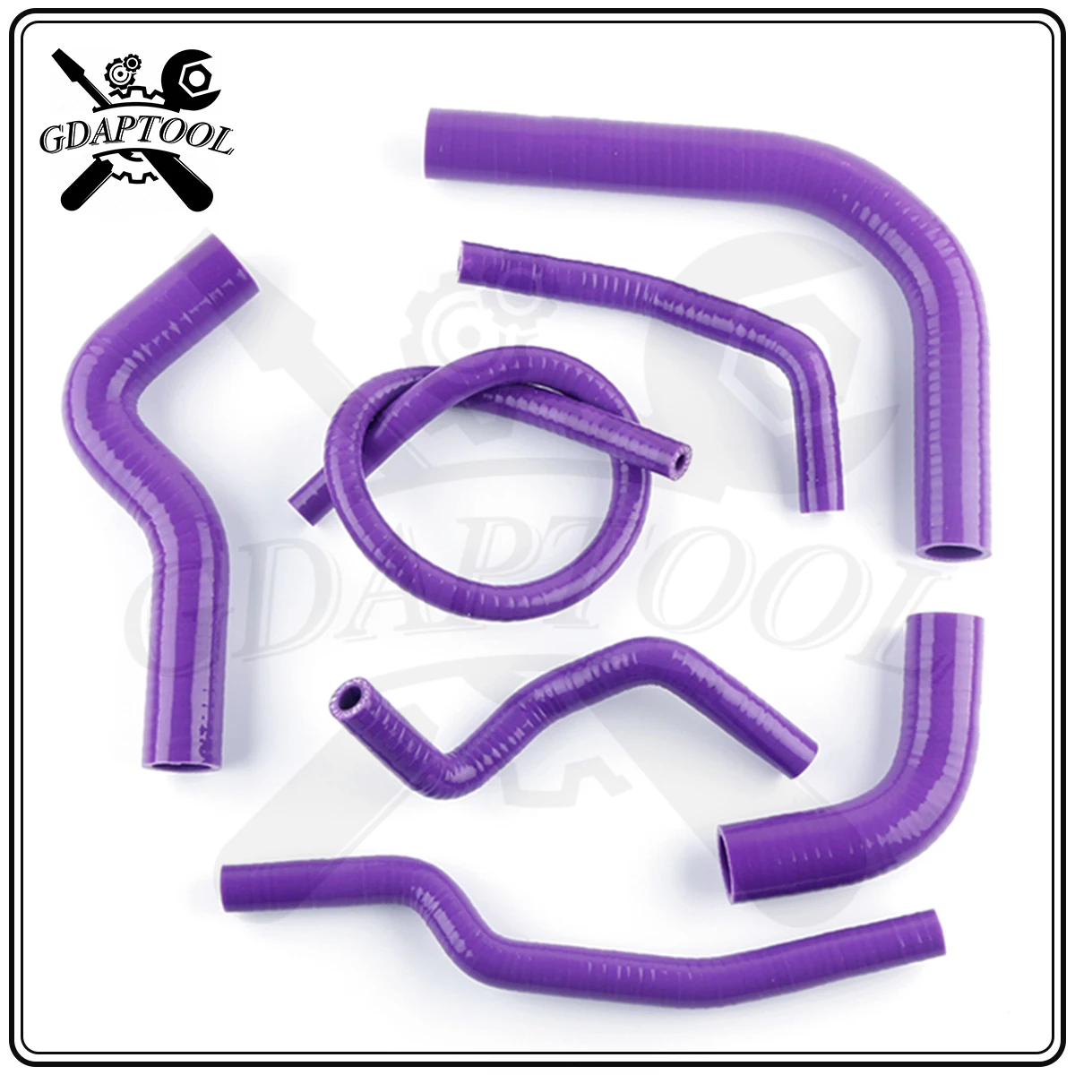 7Pcs Silicone Radiator Coolant Hose Kit For 1986-1995 Suzuki Samurai SJ413 1.3L G13BA/G13BB Performance Cooling Pipe view 2