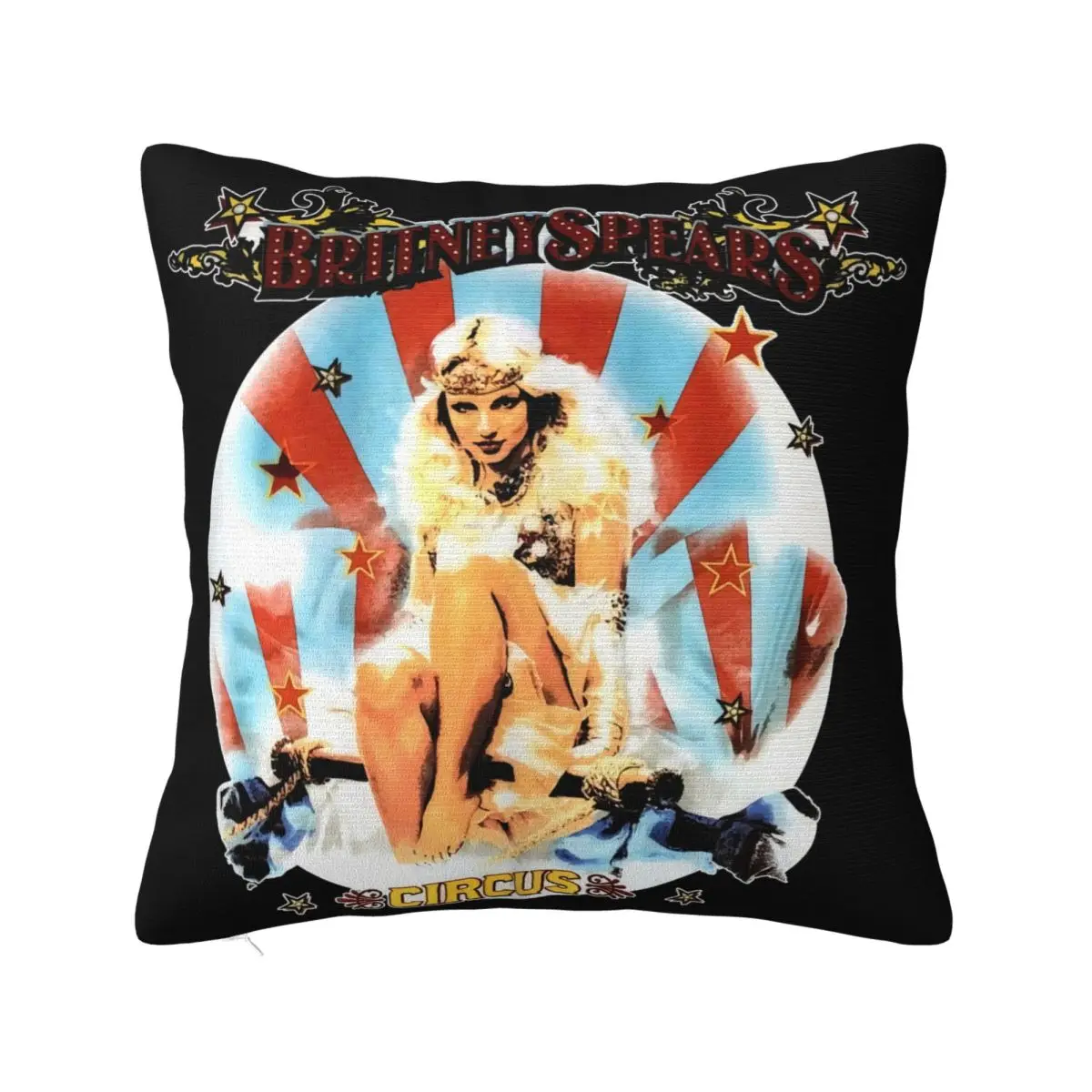 Britney Spears Concert 2009 Circus Tour Size Small S 4Xl V1240 Female Normal Text Pillow Case