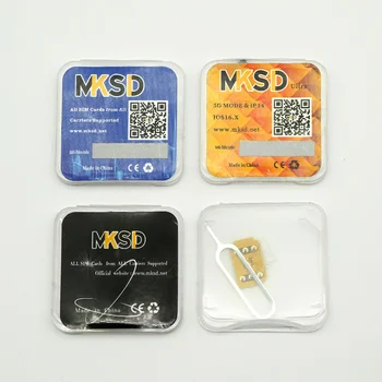 Nejnovější samolepky s odemykací kartou MKSD Ultra V5.5 pro iPhone 6/7/8/X/XS/XR/XSMAX/11/12/13PM Všechny řady MKSD černá/MKSD modrá 8 nejlepší prodej nástroje pro odemknutí iPhonu - №1