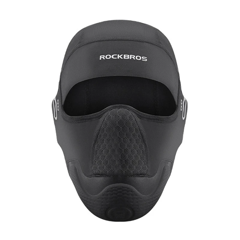 ROCKBROS Bicycle Riding Headgear Protective Pad Full Face Cycling Mask Summer Sunscreen Face Mask