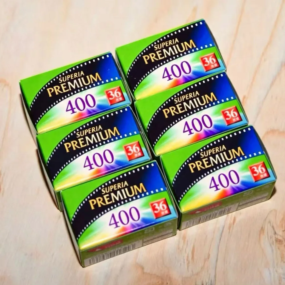 Upgrade Edition Fujifilm Xtra 400 35mm Film Superia Premium 400 Color 36 Exposure For 135 Format Camera - Expiry Date:2027