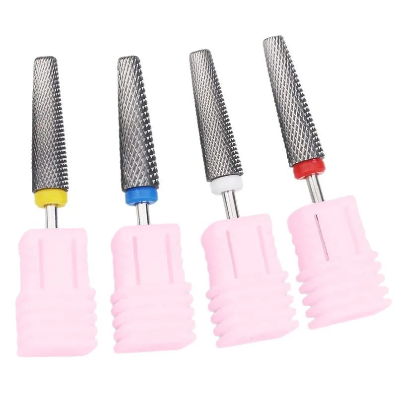 1 stücke Extrale Lange Wolfram Stahl Schleifen Kopf 6,0 XF/F/M Lange Wolfram Stahl Bohrer Bits für Nagel dental Schleifen Werkzeug Zubehör