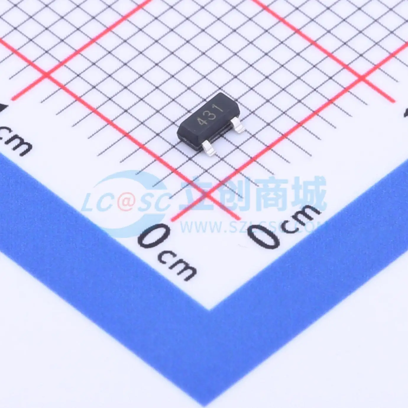 Rsh (1000Pcs) Brand New Original Genuine Tl431 Silk Screen 431 Sot-23 Voltage Base Ic Chip Voltage Regulator Tube Cj431 Mmbt431Lt1G