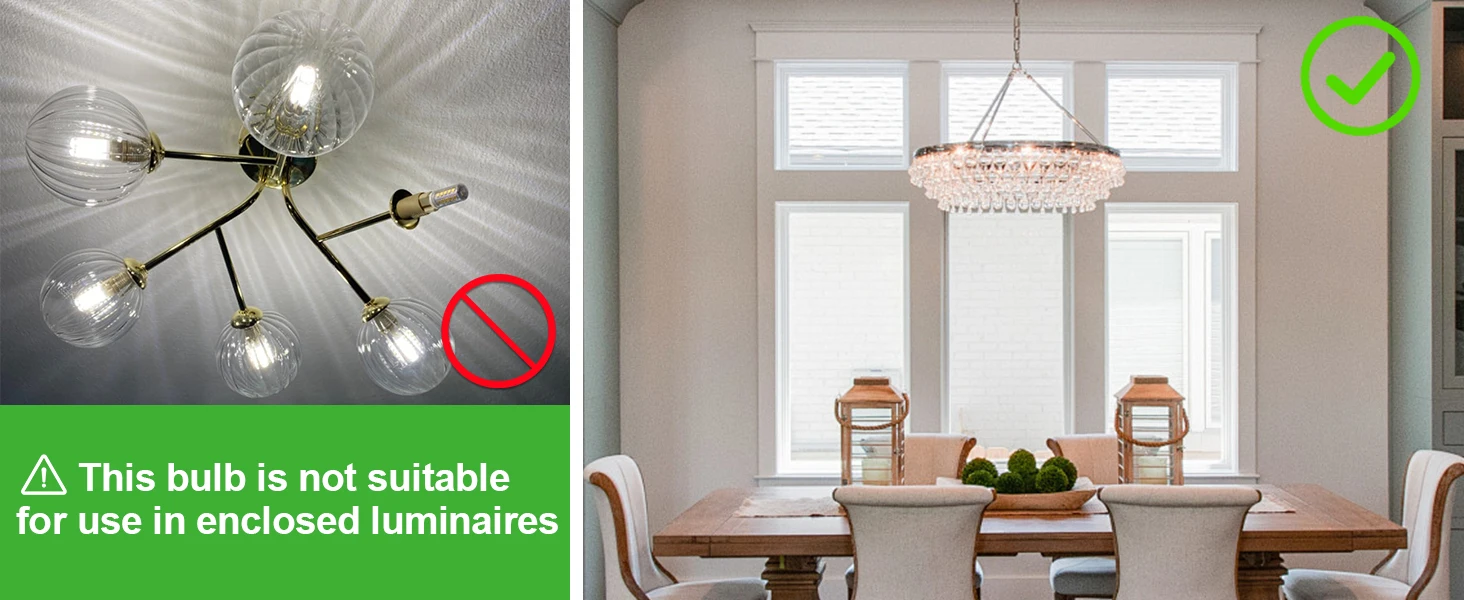 GY G9 LED Light Bulb 4.9W 908 Lumens, 60W Halogen Replacement, 120° Wide Beam, Non-dimmable, Class B