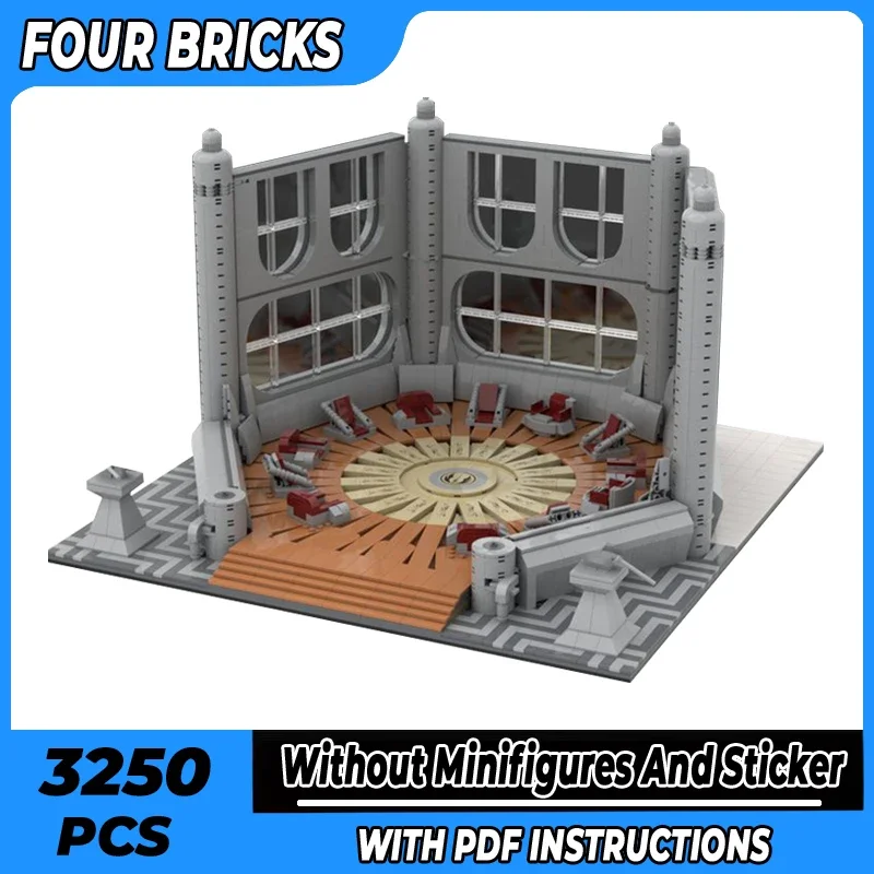 

Star Movies Model Moc Building Bricks Advanced Meeting Room Technology Modular Blocks Gifts Christmas Toys DIY Sets Assembly