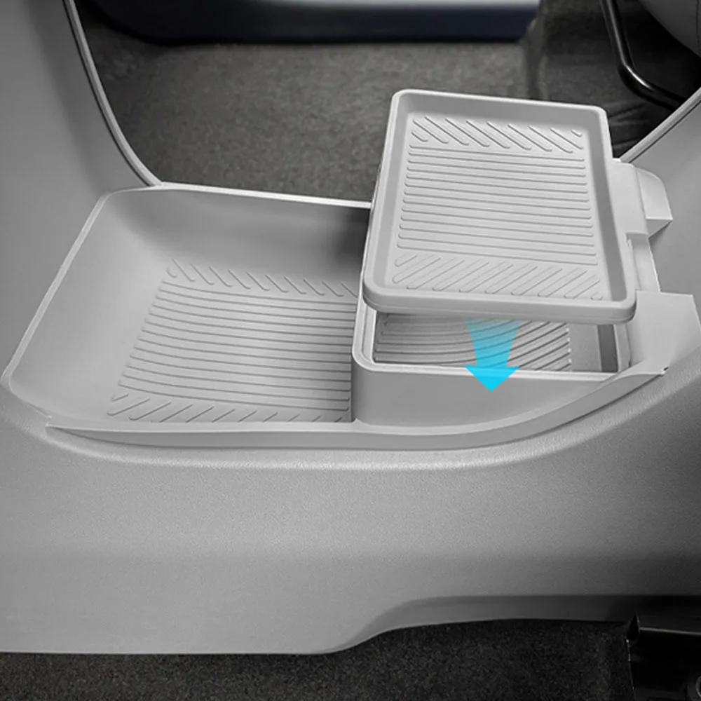 

Concealed Storage Box Under Central Control Interior Modification Accessories Fit For Leapmotor A10 Silicone Storage Box
