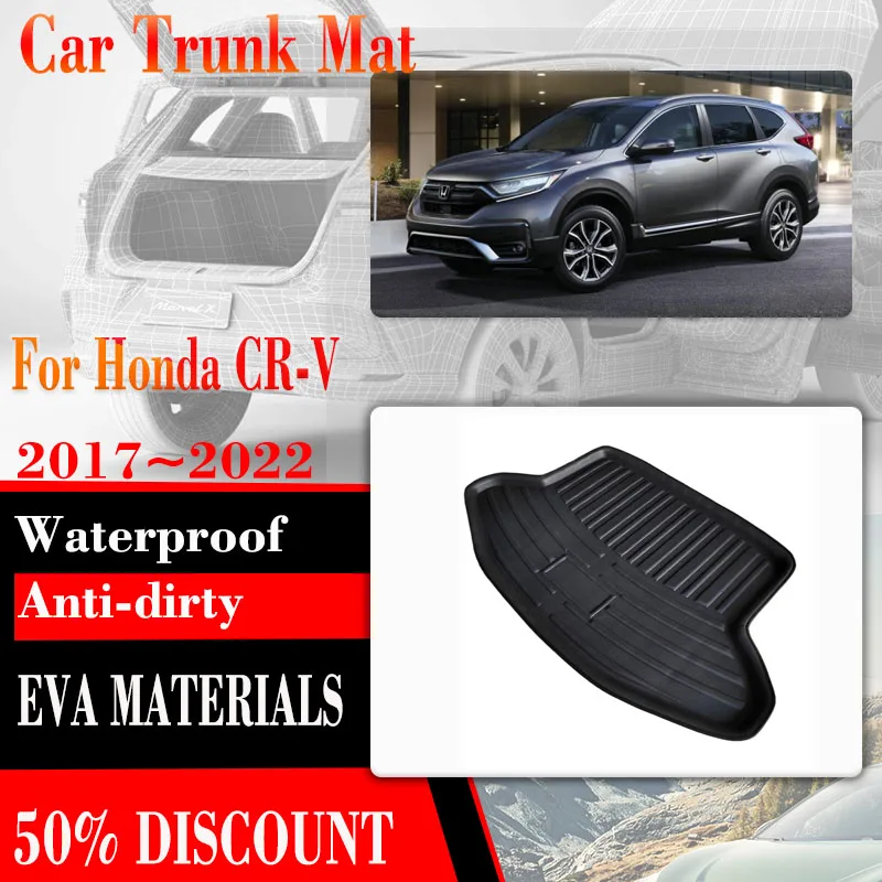 

For Honda CR-V CRV CR V 2017~2022 Car Trunk Storage Pads Waterproof Protecion Boot EVA Rugs Car Matt Tappetini Auto Accessories