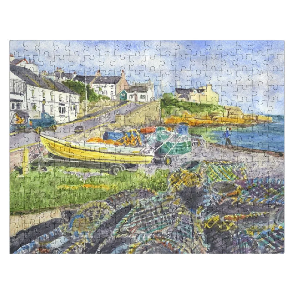 Moelfre, Ynys M?n/ Anglesey Jigsaw Puzzle Wooden Puzzle Boxes Baby Wooden Puzzle