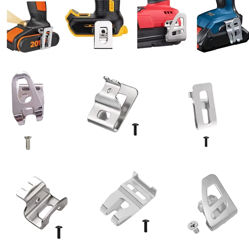 

for Dewalt/Makita/Bosch/Milwaukee/Worx 18V20V Electric Drill Belt HookCordless Drills Wrench Holder Clip Hooks Power Tool Part