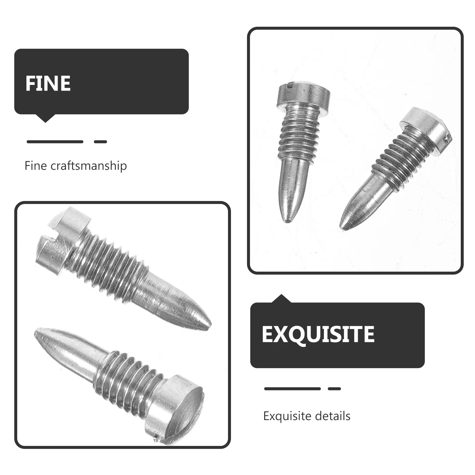 

5 Pcs Wind Instrument Screwdriver Brass Repair Kits Woodwind Tool Sax Tapered Nail