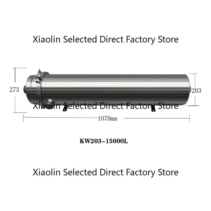 SWKWC203-15000L Ultra-large flow 304 stainless steel ultrafiltration water treatment system water station equipment water filter