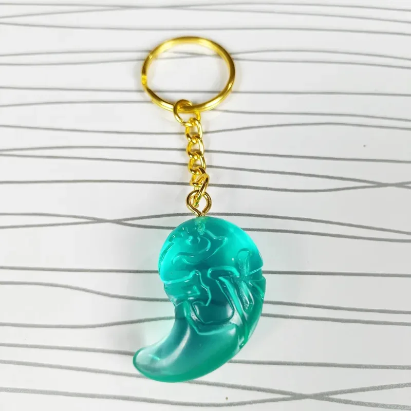 사이뉴 젤다의 전설: 왕국의 눈물 공주 젤다 코스프레 영적 돌 주오나우 비밀 돌 주얼리 키체인