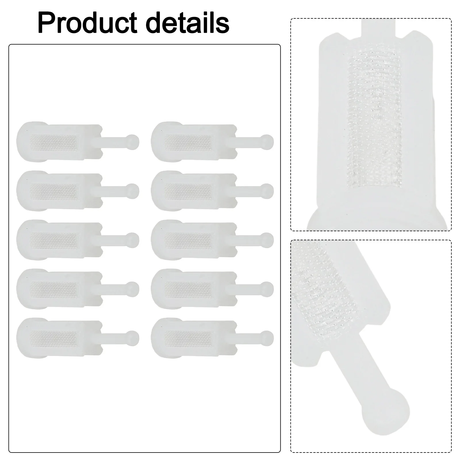 10 Disposable Spray Gas Filters for Gravity Feed Fine 120 Mesh Screen with ABS Material for Long-Lasting Use 10
