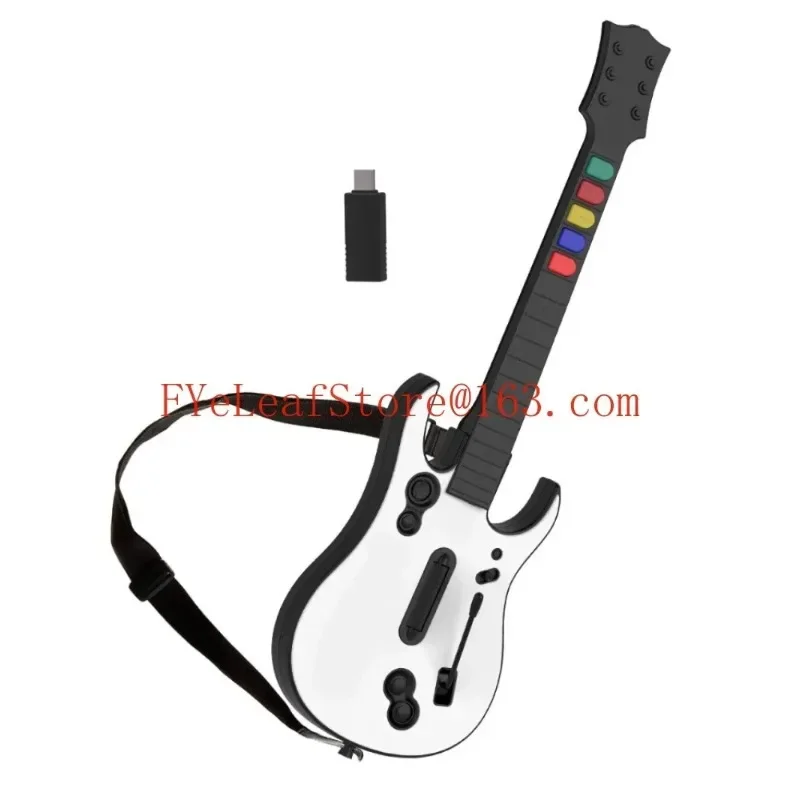 

Guitar Hero Game Wireless Gaming Controller Hero Rock band 2.4 G Remote Handle Console Gamepad 5Key For PC PS3 PC