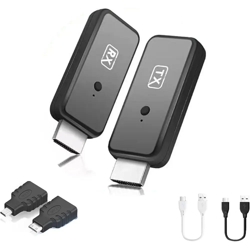 

Беспроводной HDMI-передатчик и приемник T81, портативный комплект для беспроводного HDTV-удлинителя с функцией Plug & Play для потоковой передачи видео и аудио на HDTV/проектор