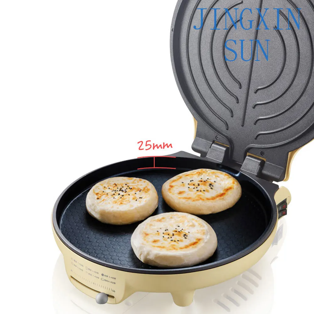 2025 Version Double Side Heating Baking Pan Electric Crepe Maker Multi Cooker Skillet Pancake Baking Grill padella elettrica