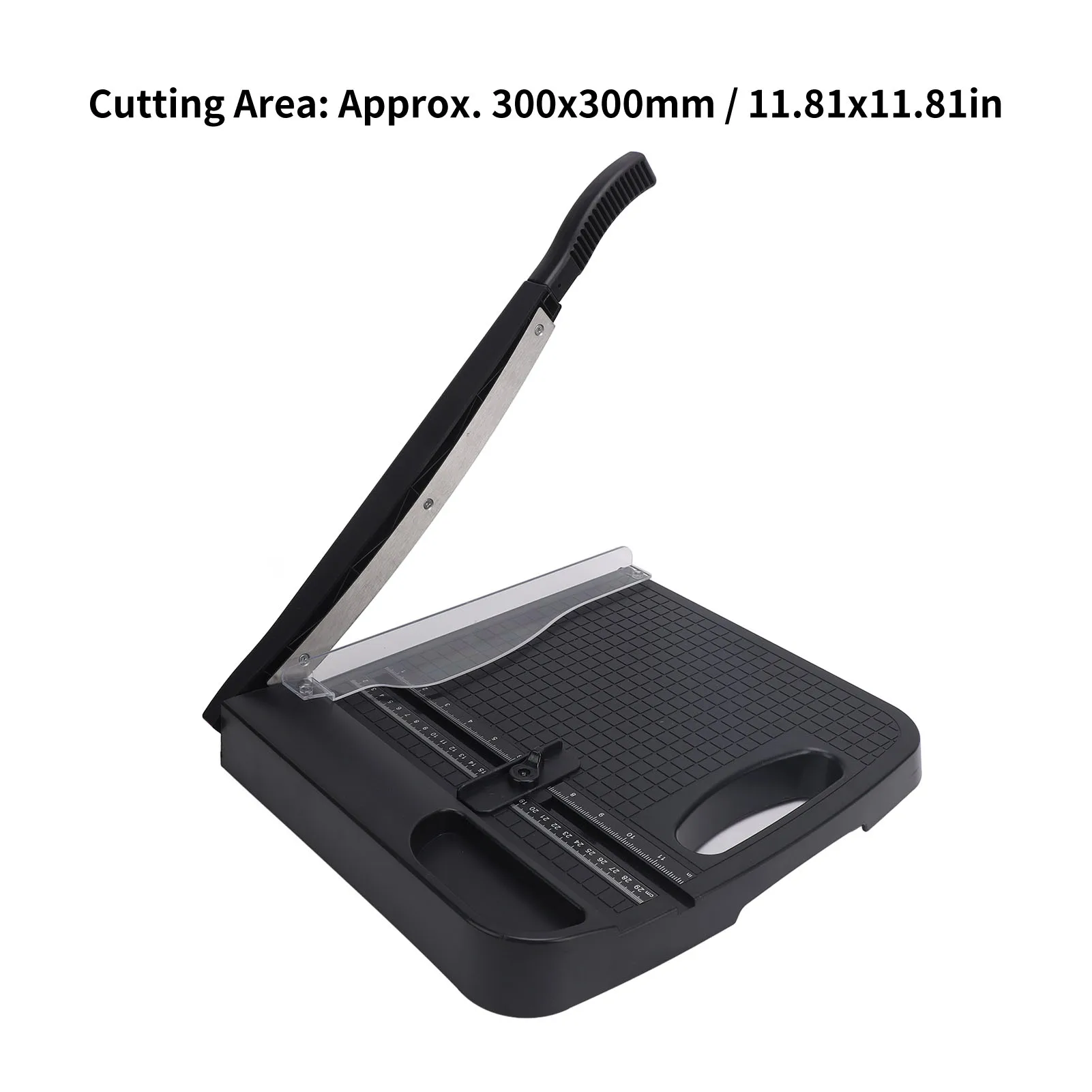 【New】A4 Paper Cutter 12 Inch Cut 12 Sheet Capacity Portable Letter Size Paper Trimmer for Office School Home