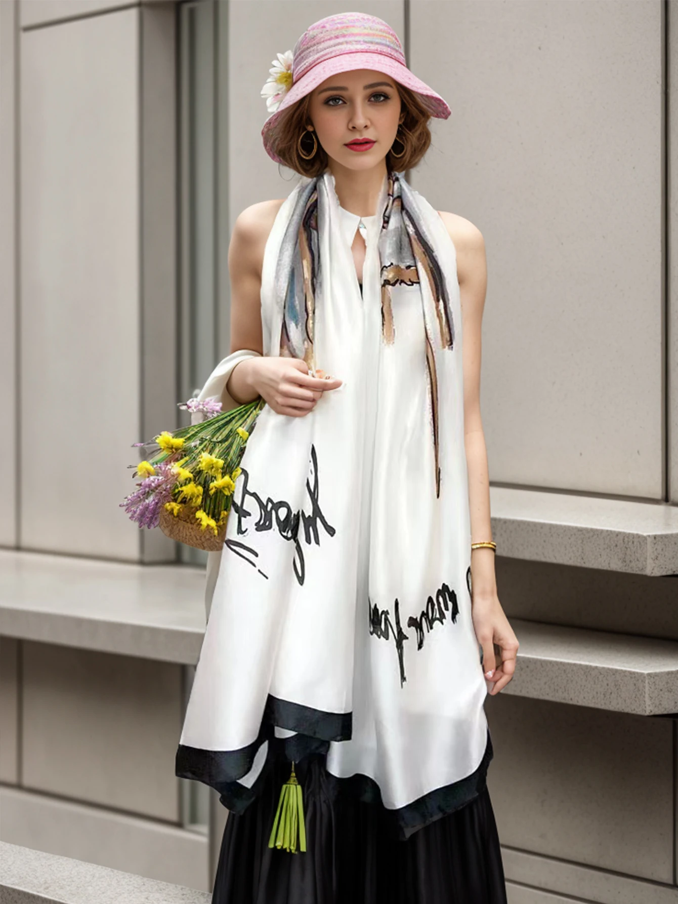 180*90CM new fashion elegant scarf women's scarf soft green peacock feather print scarf sun protection shawl travel gauze scarf