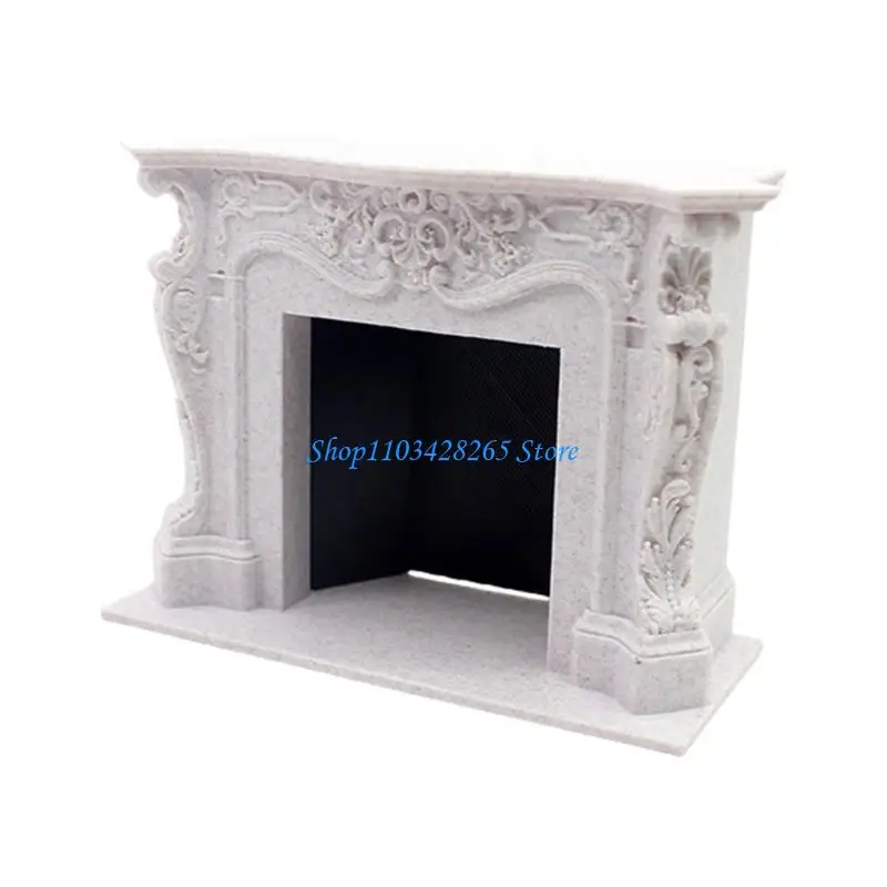 

G2Te Doll House Zakka Model реалистичные кукольные камина Реалистичная игра реалистичная 1:12 Модель мини -размер игрушки
