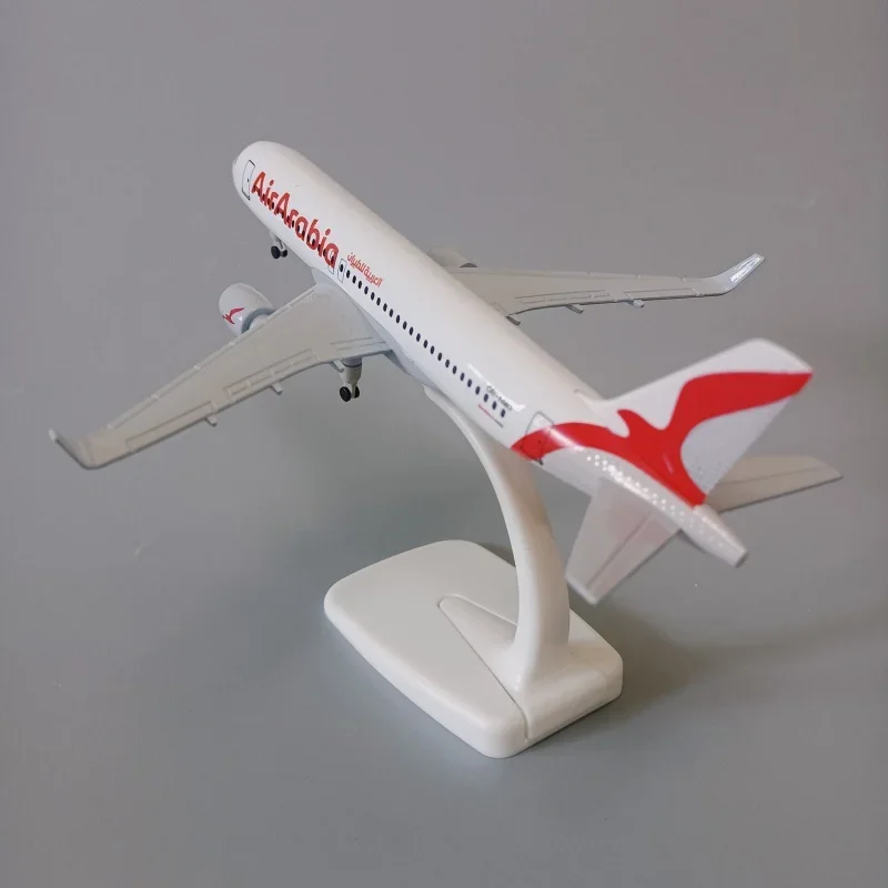 19cm Air Arabia Airlines Airbus 320 A320 Airways Alloy Metal Airplane Model Diecast Air Plane Model & Wheels Aircraft Aeroplane