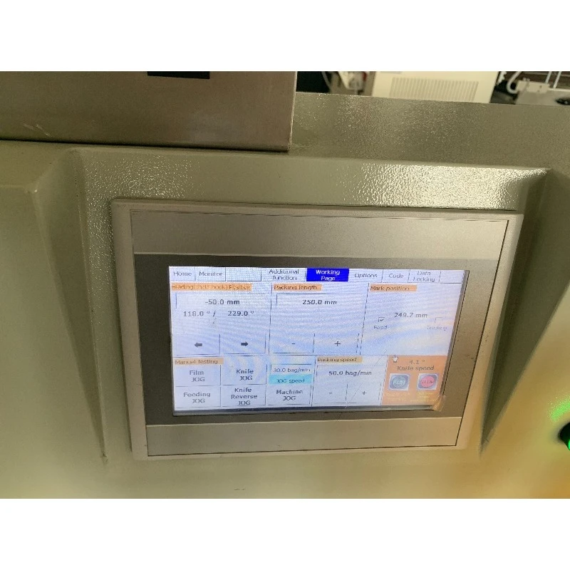 Customize High Speed Pillow Packaging Machine Full Automatic Commercial POF Film Packaging Machine