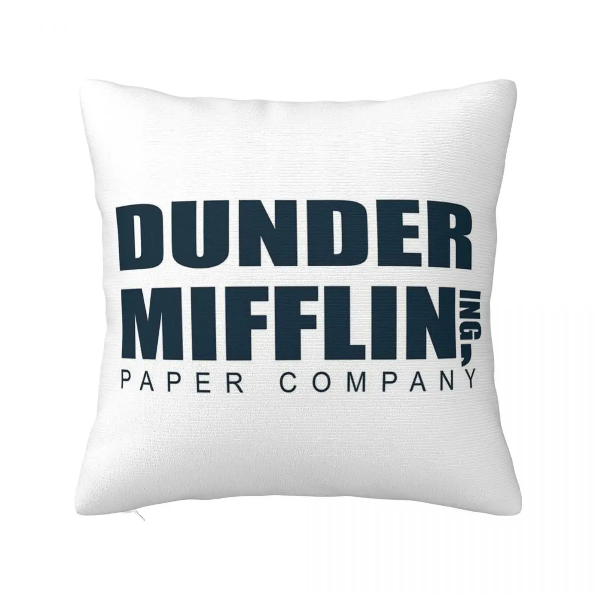 Dunder Mifflin Paper Company Square Pillowcase Pillow Cover Cushion Decor Comfort Throw Pillow for Home Living Room