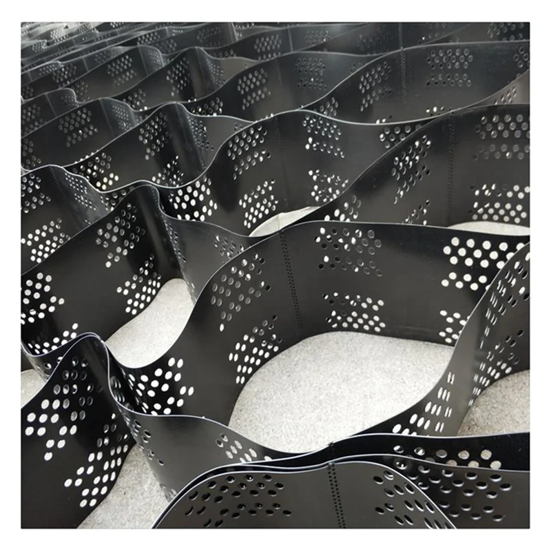 Geocell Driveway Gravel Grid Good Price Road Textured/Perforated Geocells for Slope Retaining Wall