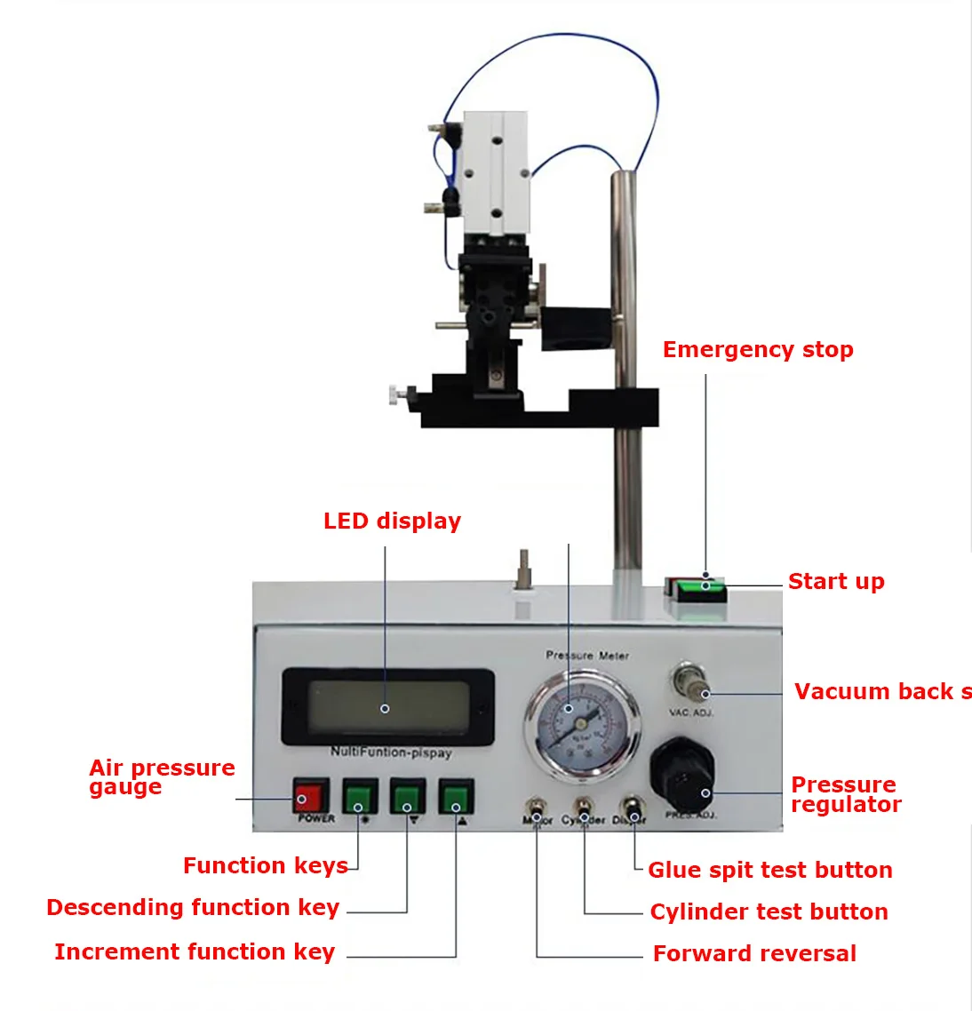 Semi-Automatic Thread Dispensing Machine, Anaerobic Sealant Circular Applicator