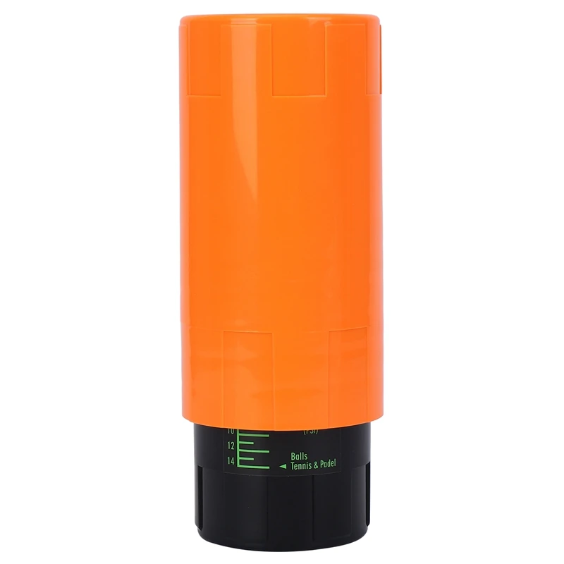 Protector de pelotas de tenis, mantiene las pelotas frescas y rebotando, color naranja, novedad