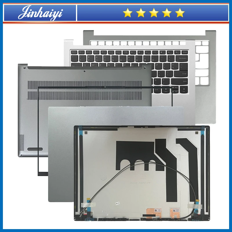 

Для Yoga Slim 7p ACH IHU Pro 14ITL ITL 2021, задняя крышка экрана, рамка, клавиатура, подставка для рук, нижняя часть корпуса, шарнирная крышка, верхняя нижняя крышка