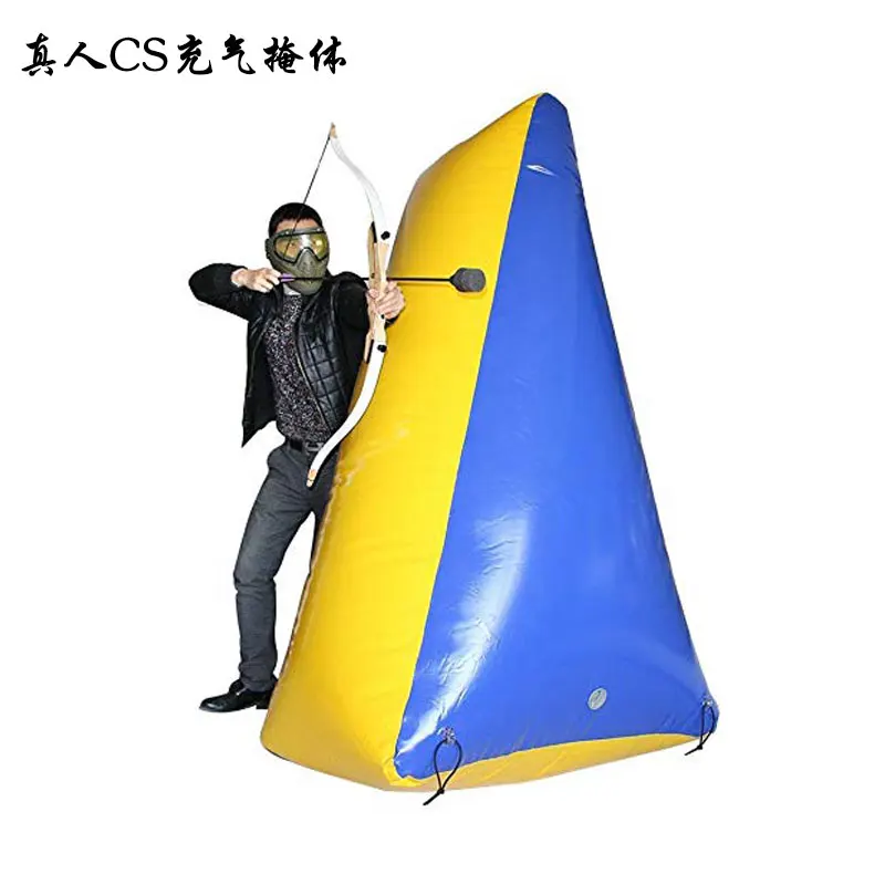 Inflatable shelter wall CS real person inflatable obstacle shooting inflatable camouflage shelter maze camouflage wall gas model