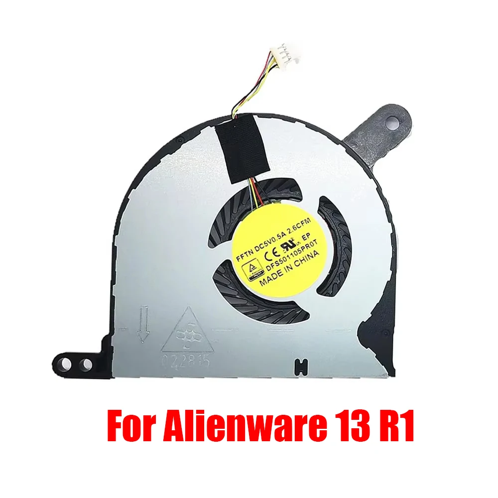 

Laptop CPU Fan For Alienware 13 R1 DFS501105PR0T FFTN 0XXR13 XXR13 DC5V 0.5A 2.6CFM