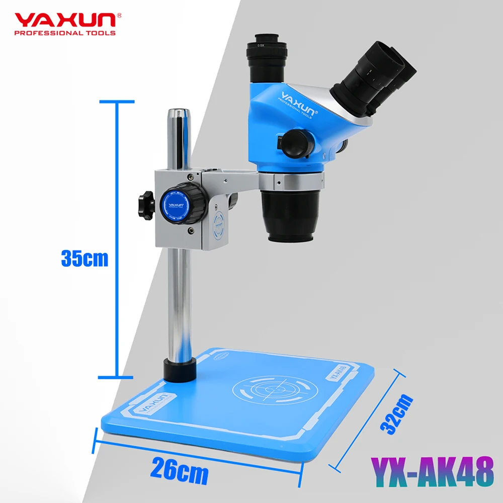 Greenough Optical System YAXUN YX-AK48 Trinocular Stereo