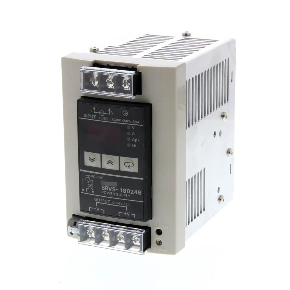 

S8VS-0146B 24V 180W 7.5A DIN Rail Switching Power Supply Indication for Industrial Automation Systems