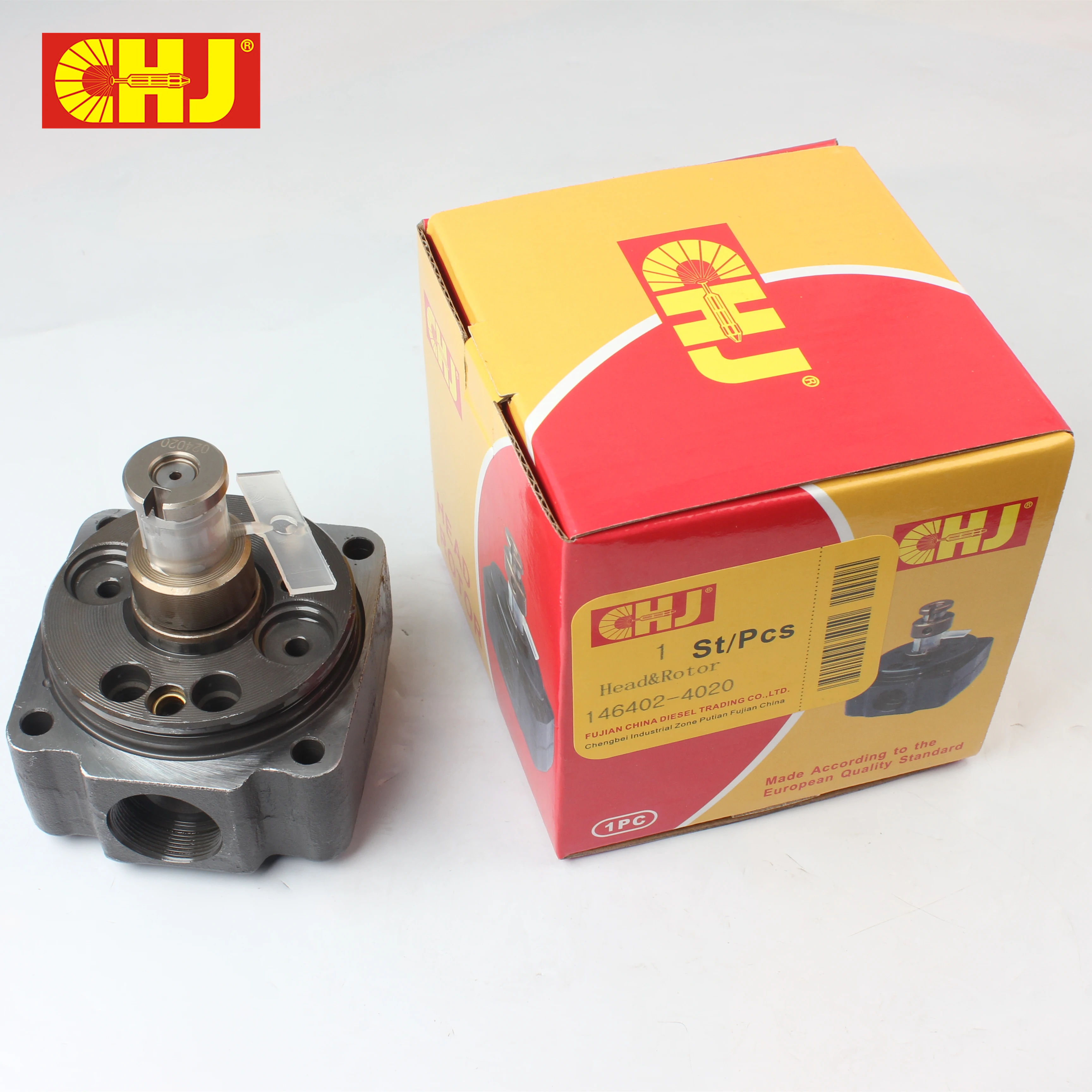 CHJ 146402-4020 VE Pump Head Rotor, 4 Cylinder/12MM Left, 4/12L Distributor Head 1464024020 for Isuzu Engine 4JB1