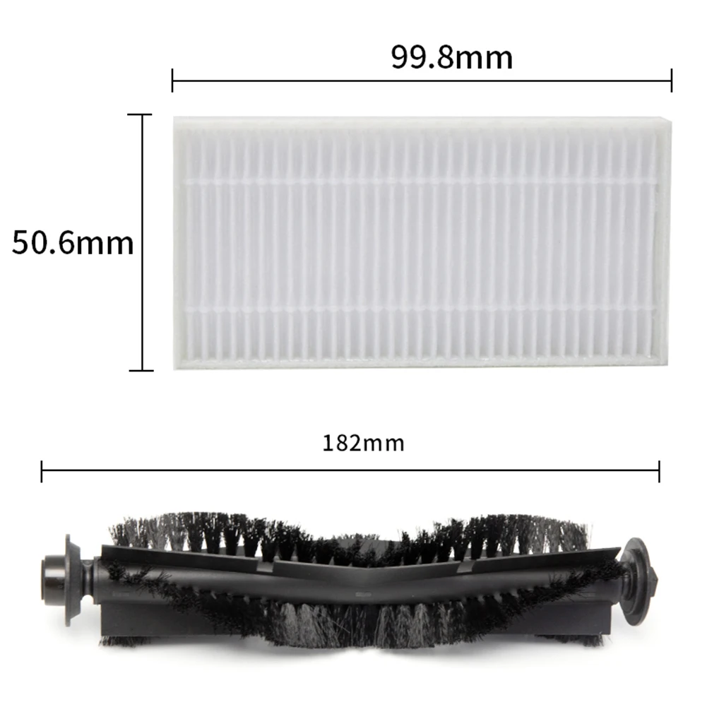 Main Side Brush Filter For BObsweep For Dustin For Orb-i / For Ultra-Vision For RC400 Home Appliance Parts