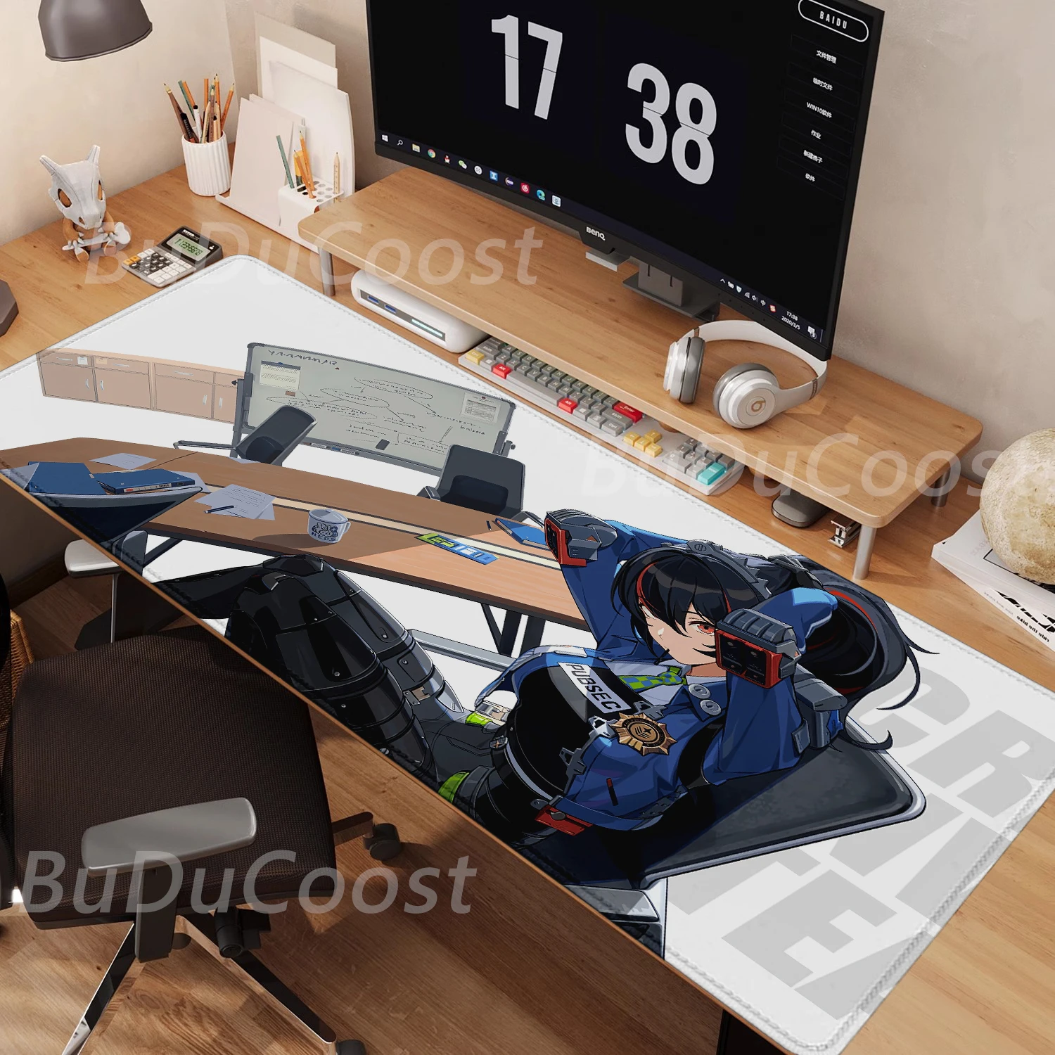 Zenless Zone Zero Zhu Yuan HD High definition Desktop games XXL size Desktop games PC Large mats games size accessorie mouse pad