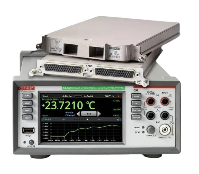 Keithley Tektronix DAQ6510-7700 Data Collection and Recording Multimeter System