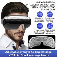 Smart Heated Eye Massager Instrument Hot Compress Airbag Eye Glasses Vibration Massage Relief Eyes Fatigue Dark Circles Relax