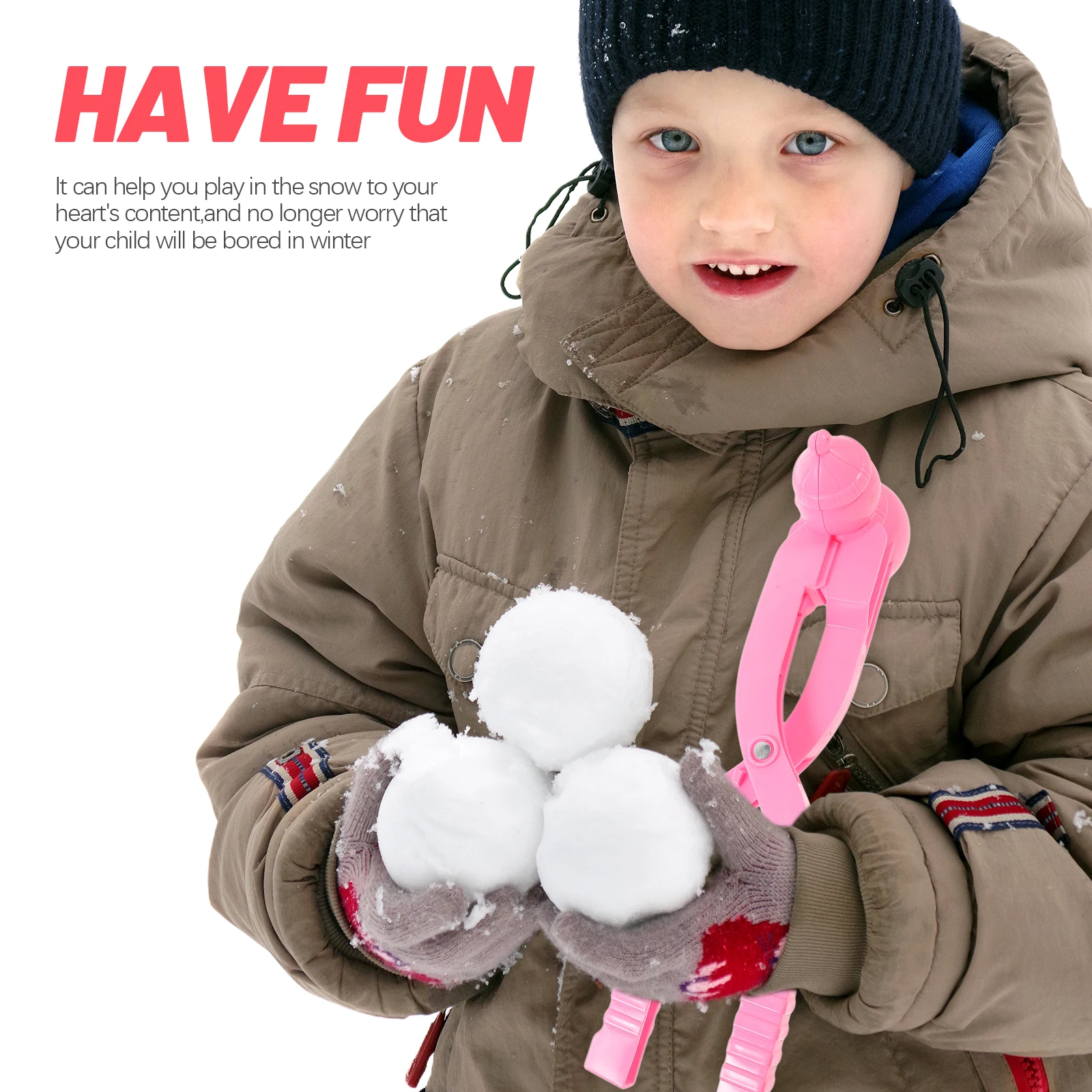 

2 Pcs Clip Outdoor Toys for Kids Maker Clips Heart Shape Shaped Removal Plastic Tool Child Children's