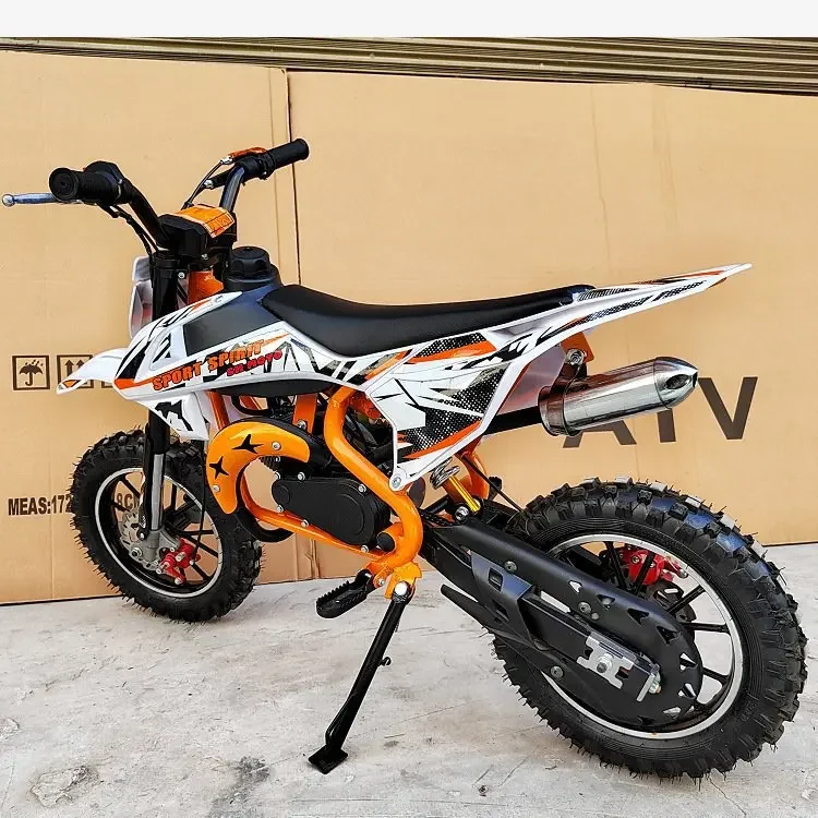 Small Dirt Bike All Terrain Mountain ATV 2 Wheel Fuel Dirt Motorcycle Fuel 4 Stroke