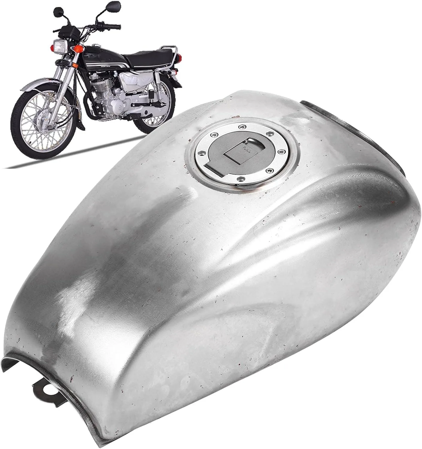 Gas Fuel Gas Tank, Scratch Resistant Resistant Gas Tank For Motorcycle