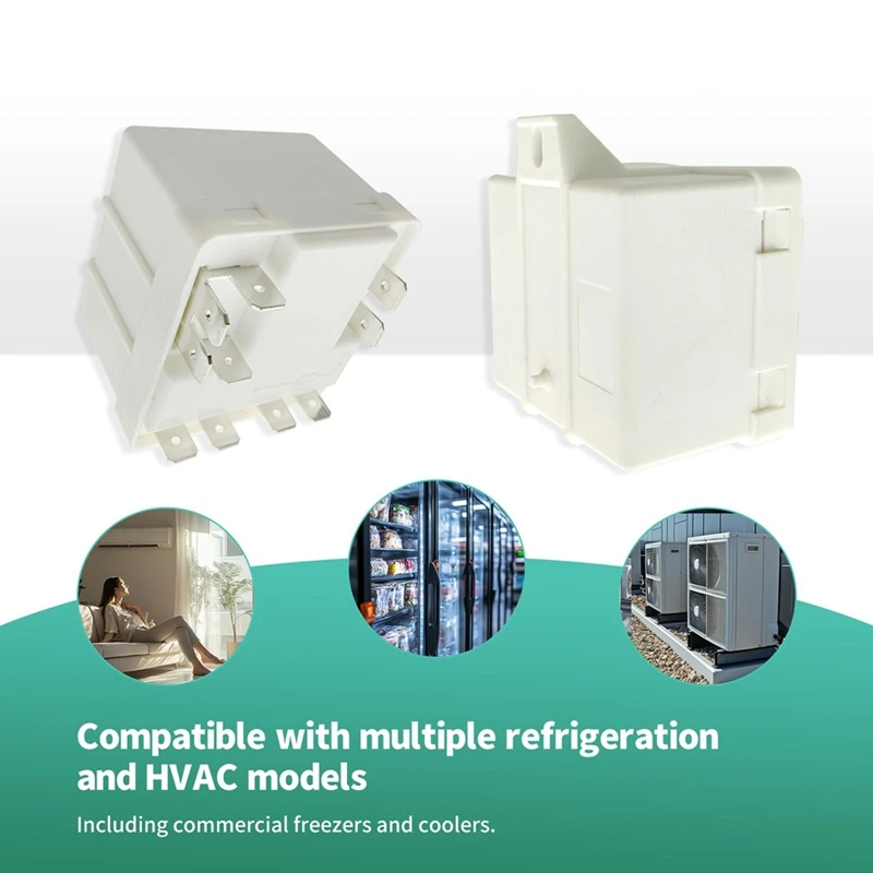 Relé Compatível Withleer 35A Potential Relé Forrefrigeração Universal Fabricante Relé Relé de partida