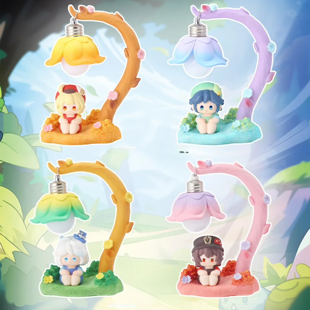 

Очаровательная светящаяся лампа с растением, милый декор для стола для девочек, эстетический мягкий ночник для комнаты в общежитии, уникальный подарок, забавный дом